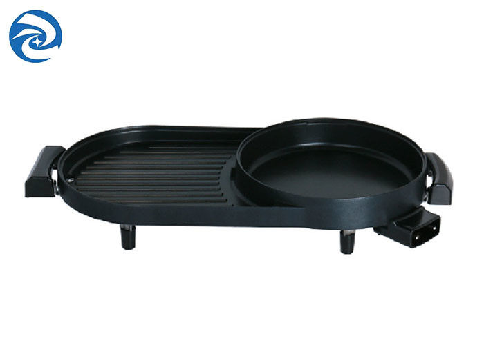 Grille elektryczne nieprzywierające Patelnie patelnie 1350W bezdymne