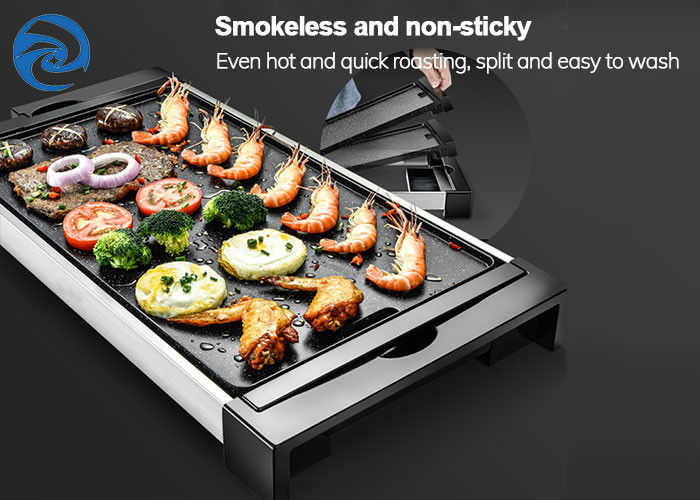 1800W bezdymny elektryczny grill 110V 220V 625x316x65mm