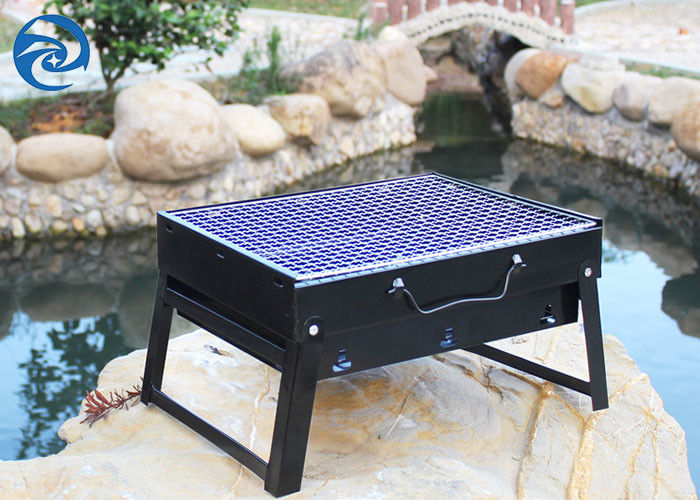 35cm × 27cm × 20cm Przenośny grill składany ze stali nierdzewnej