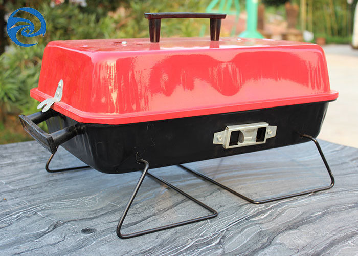 Przenośny mały grill burgerowy 0,6 mm 50 cm × 25 cm × 23 cm