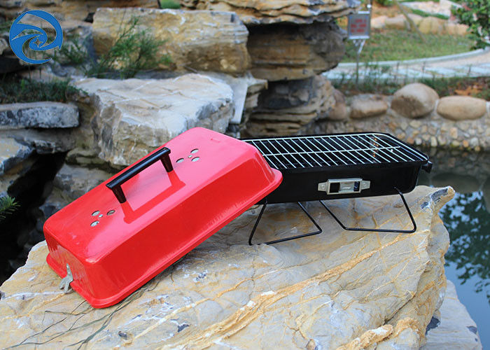 Przenośny mały grill burgerowy 0,6 mm 50 cm × 25 cm × 23 cm